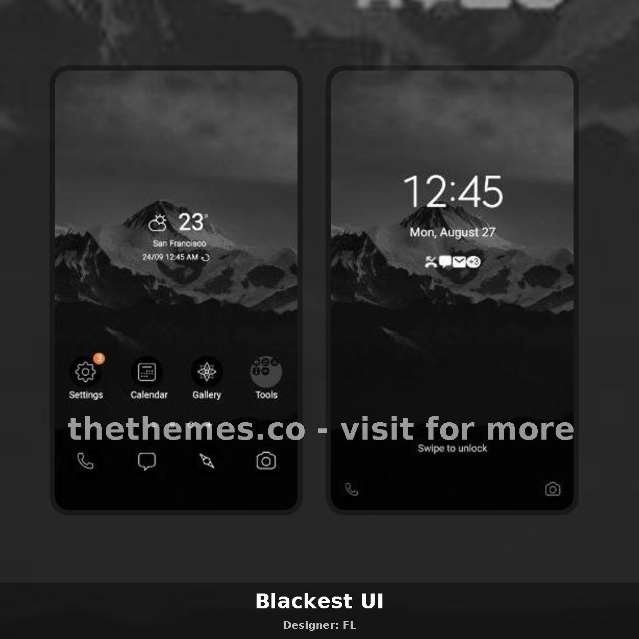 Blackest UI