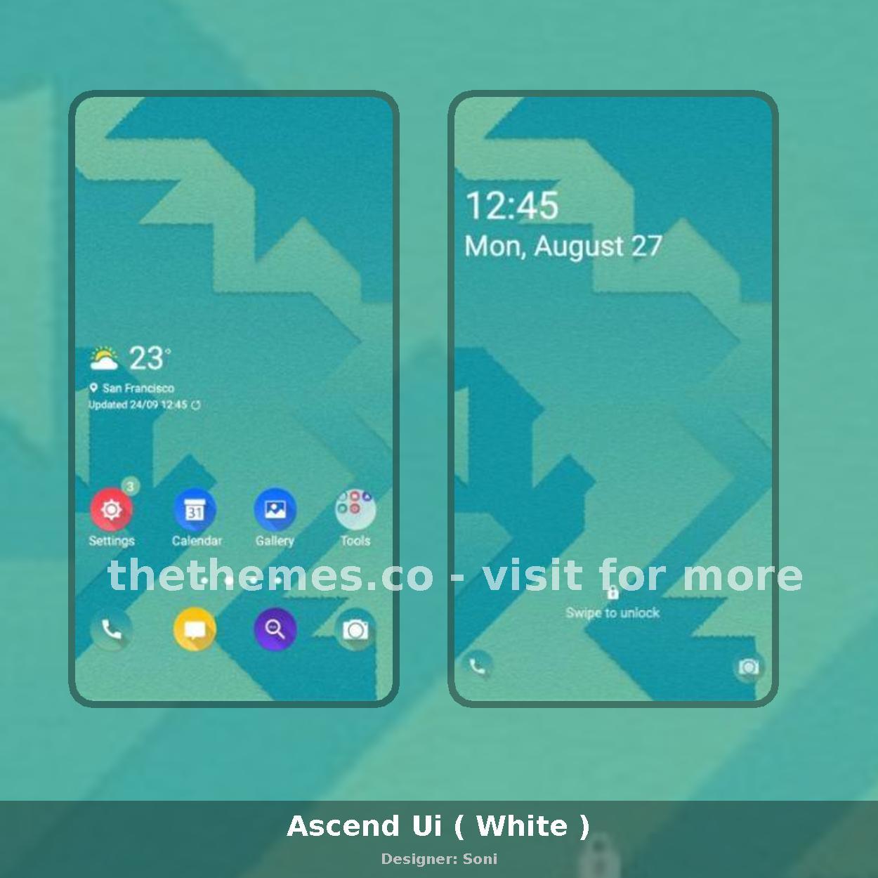 Ascend Ui ( White )