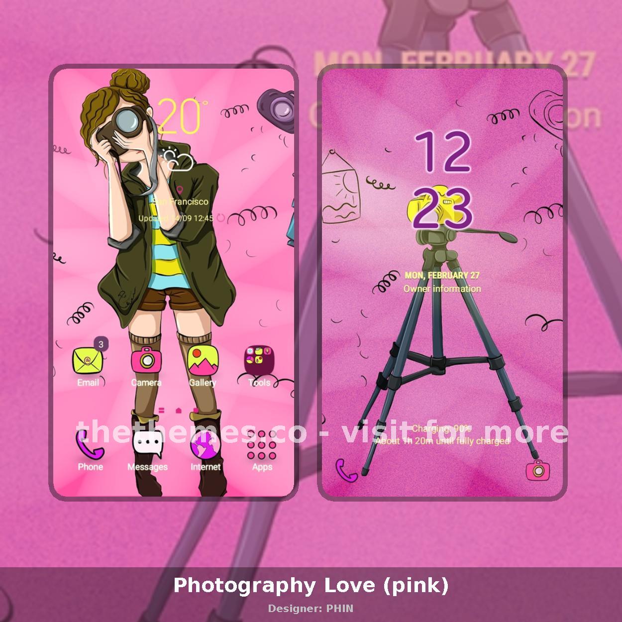 Photography Love (pink)
