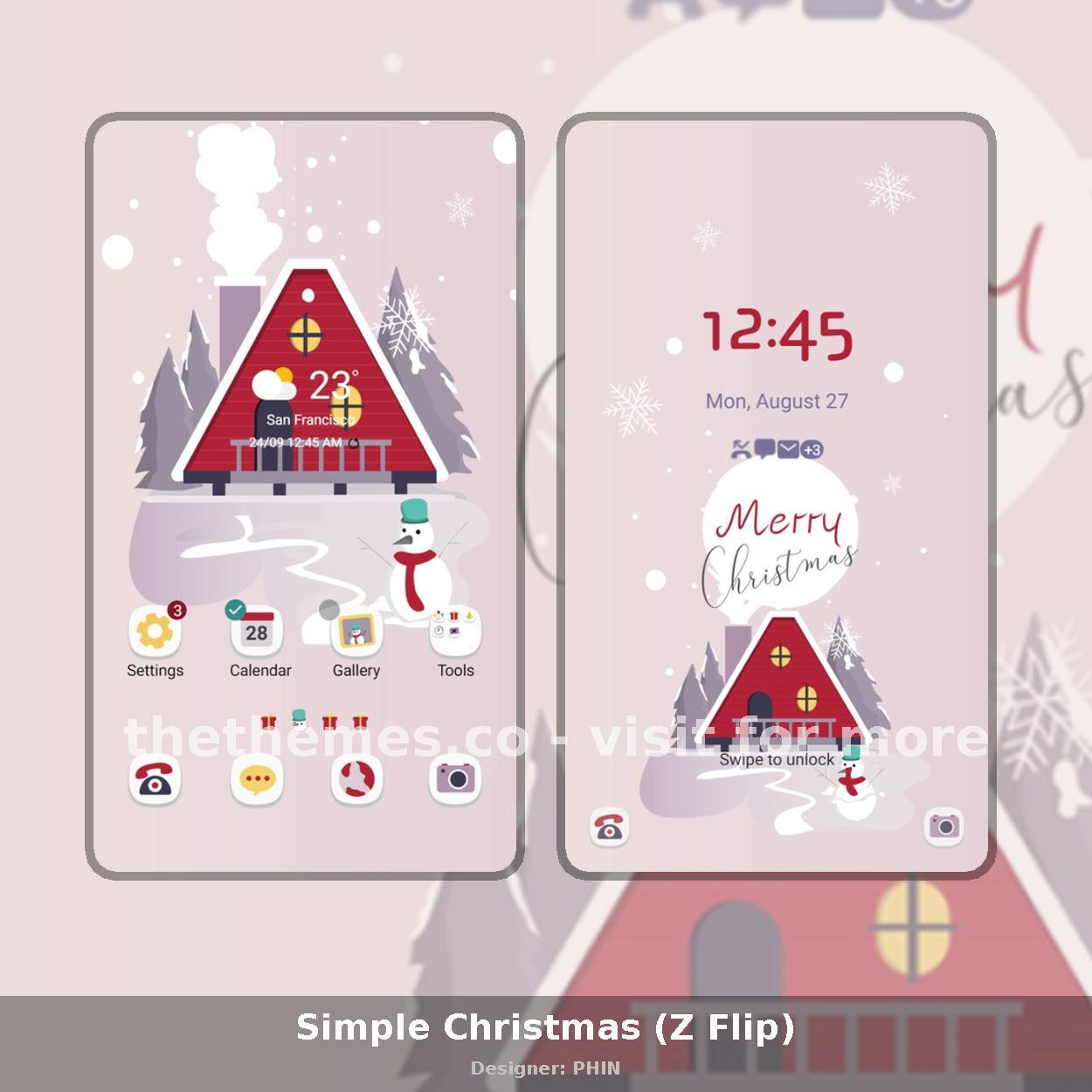 Simple Christmas (Z Flip)