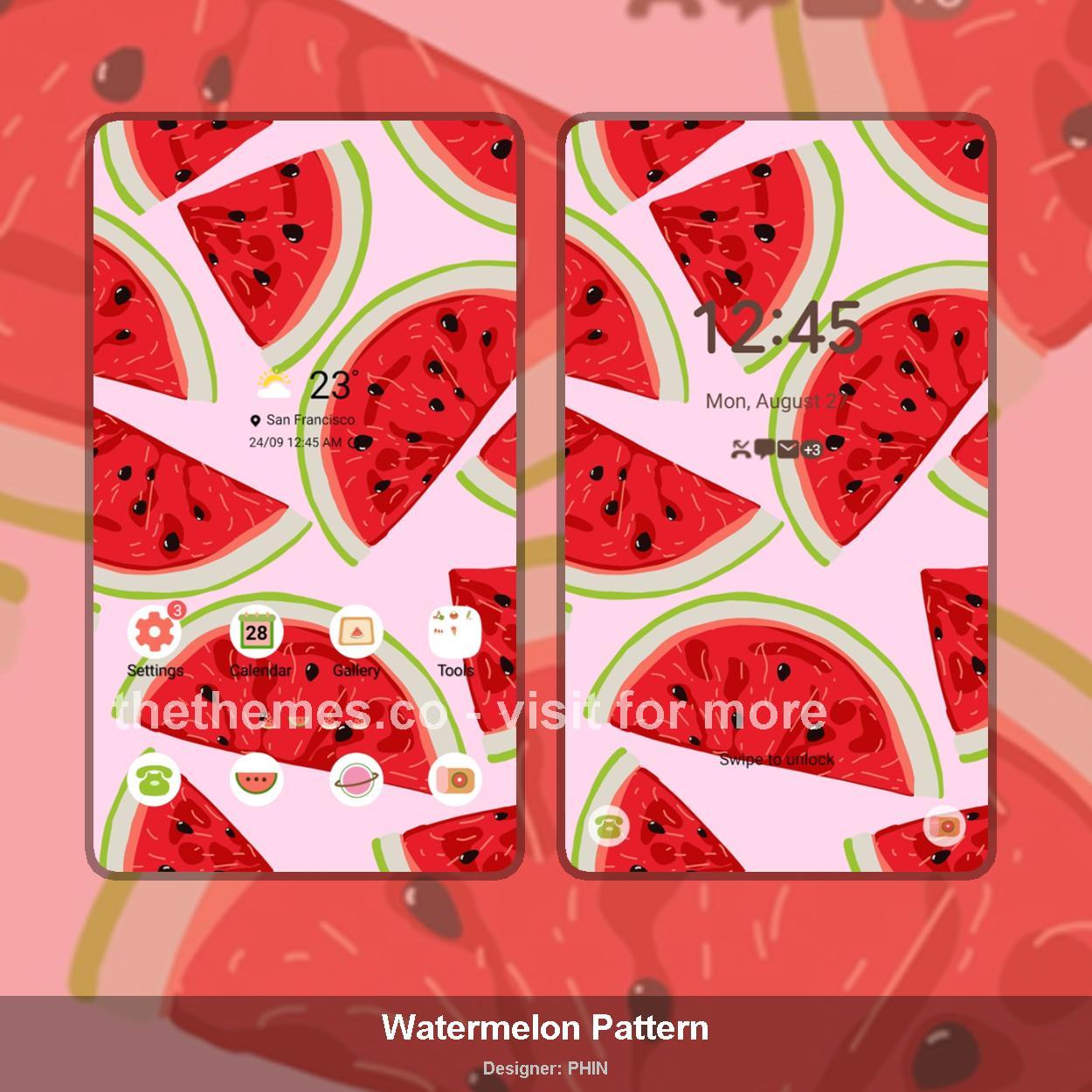 Watermelon Pattern