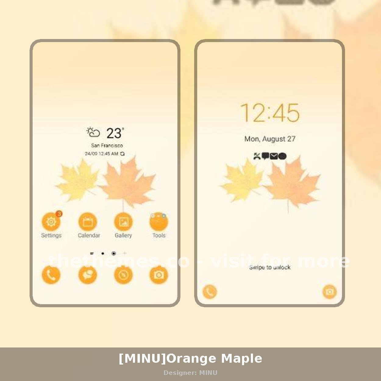 [MINU]Orange Maple