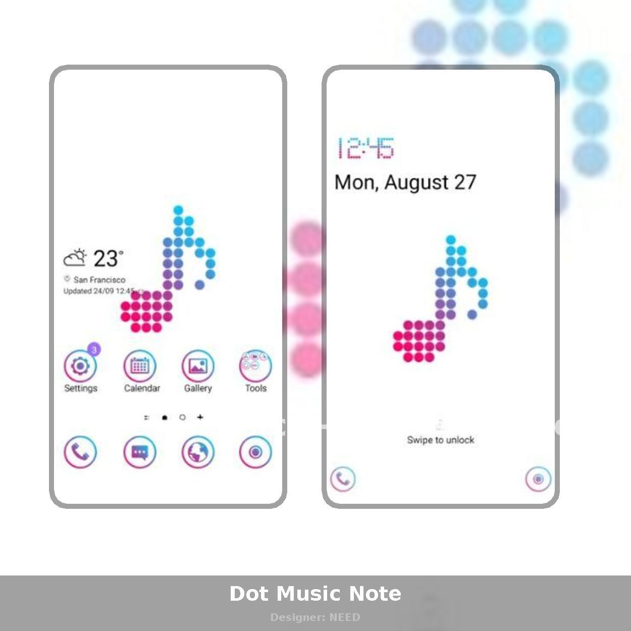 Dot Music Note