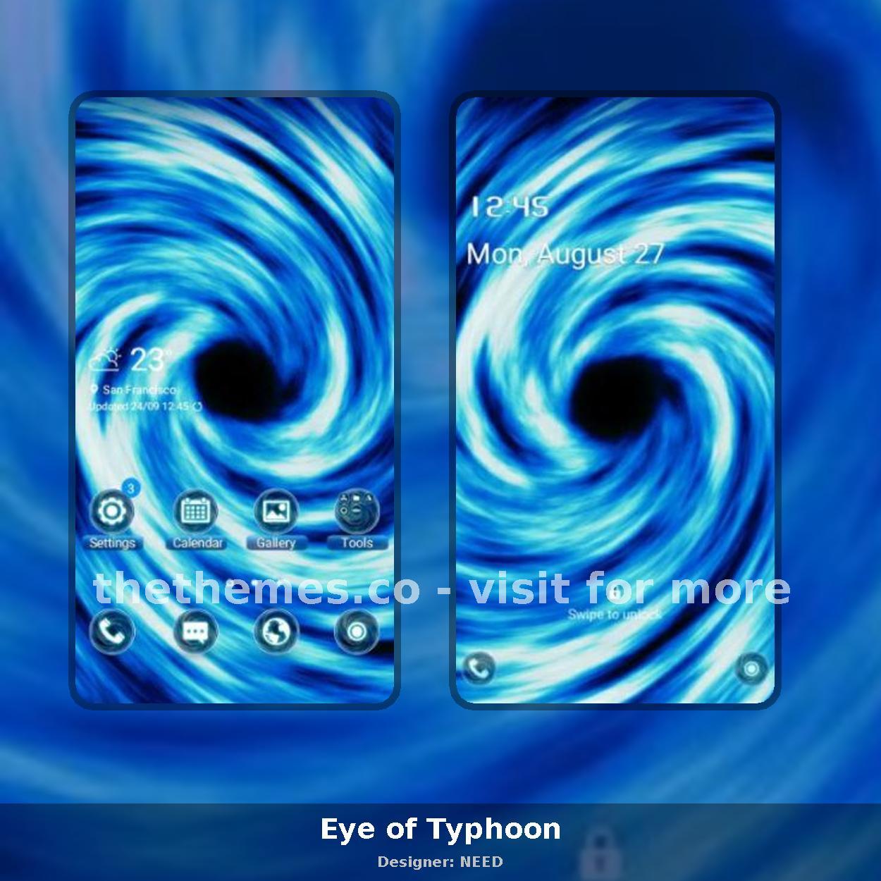 Eye of Typhoon