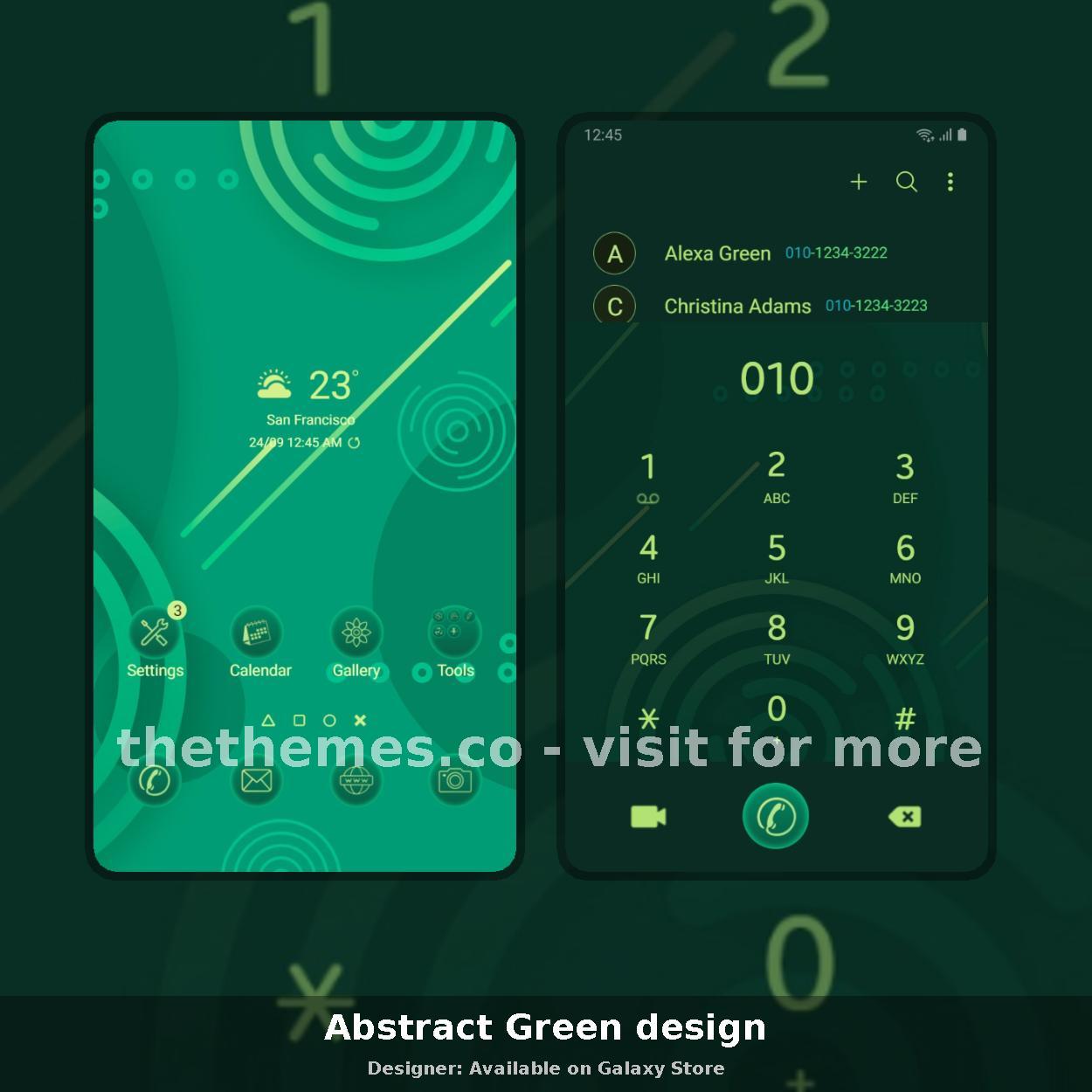 Abstract Green design