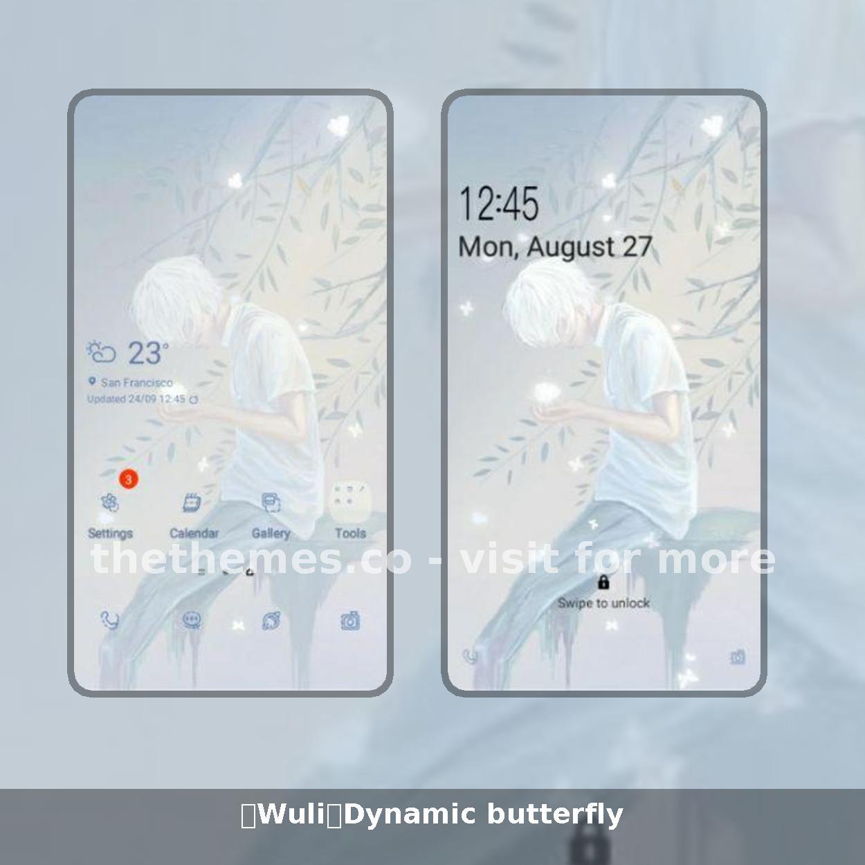 【Wuli】Dynamic butterfly