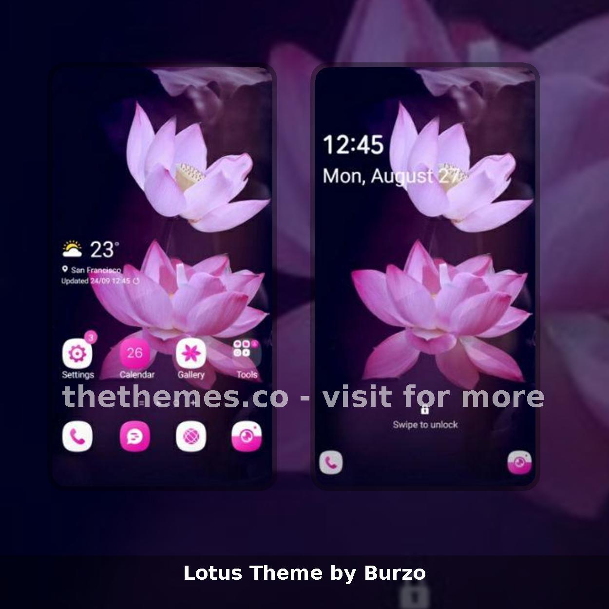 Lotus Theme by Burzo