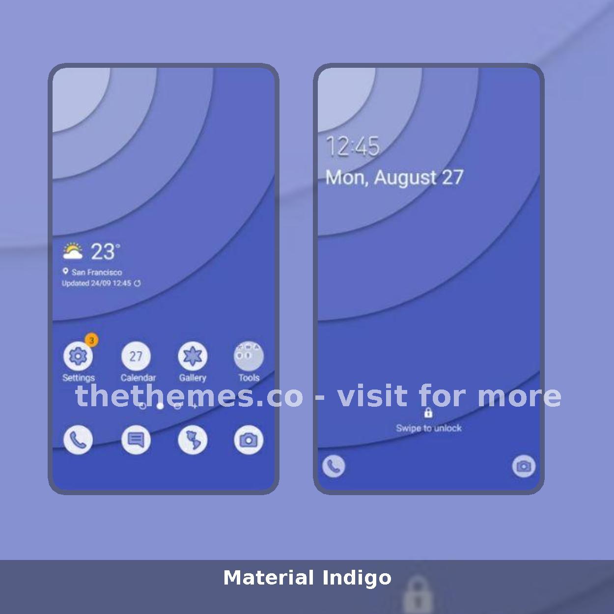 Material Indigo