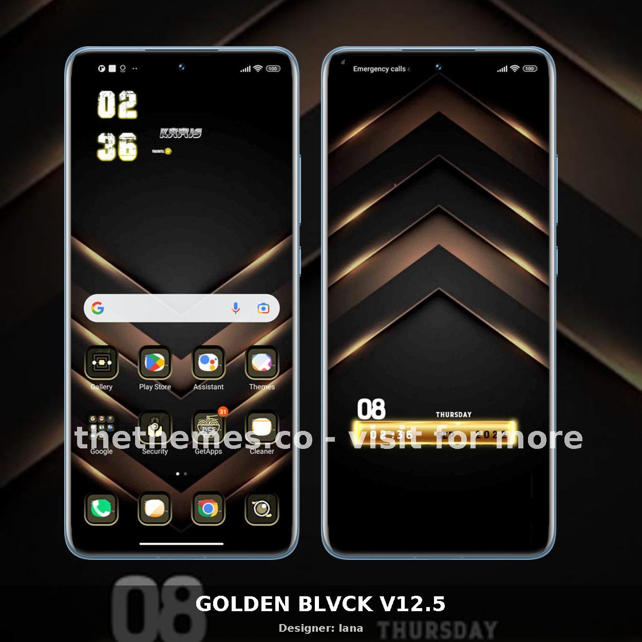 GOLDEN BLVCK V12.5