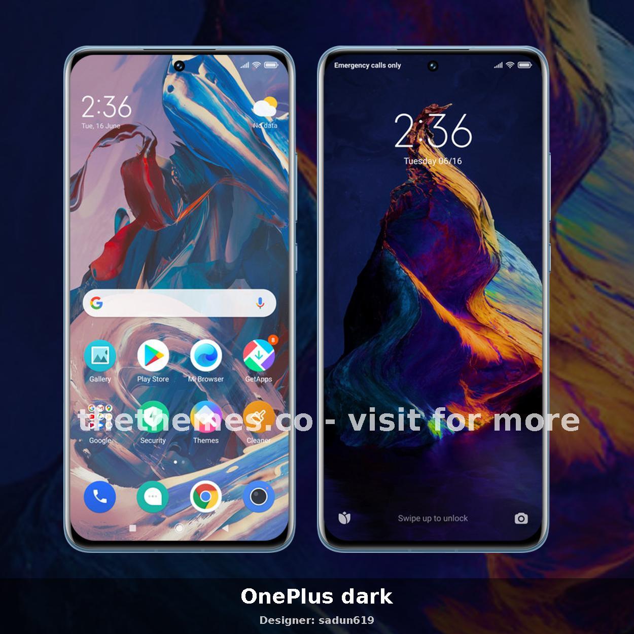 OnePlus dark