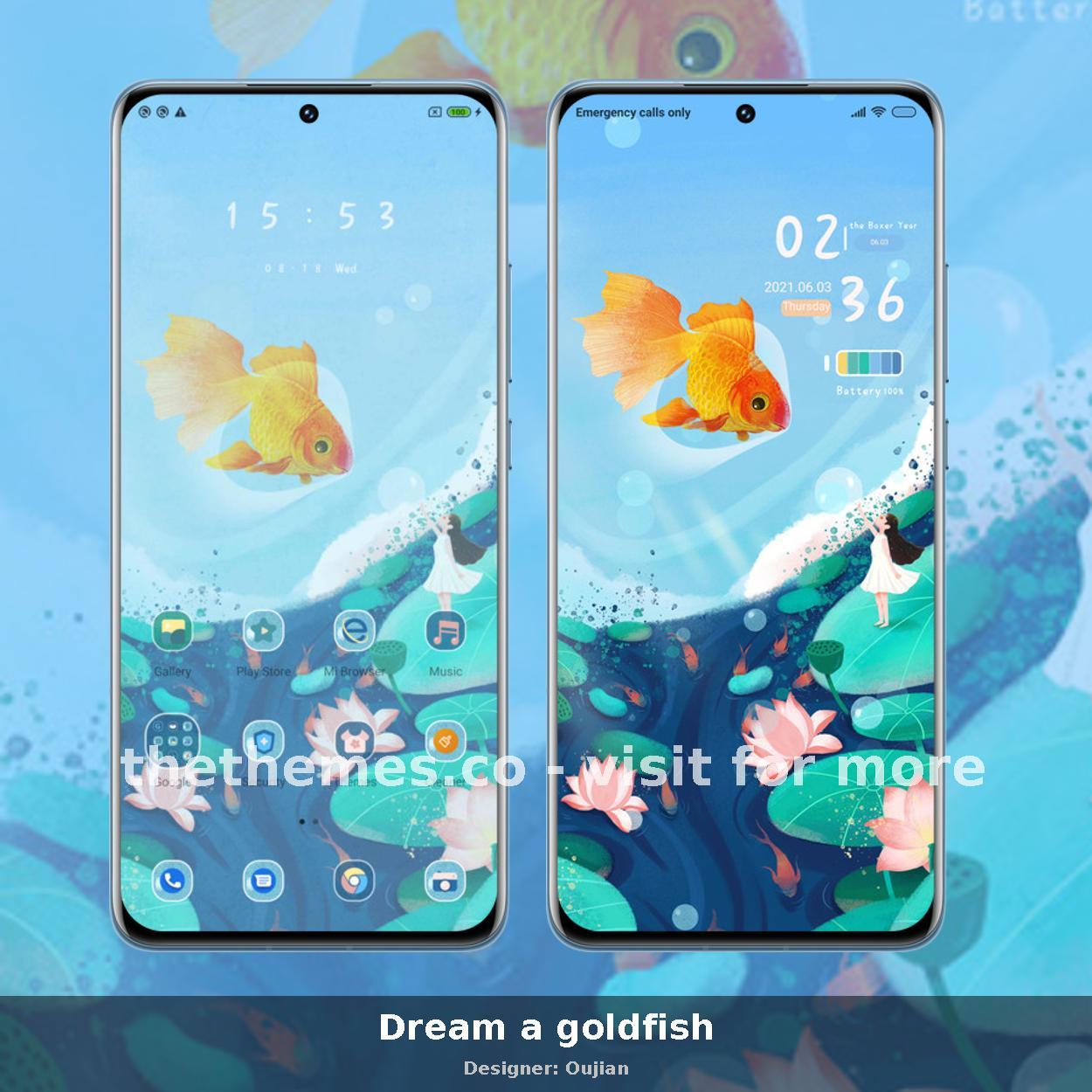Dream a goldfish