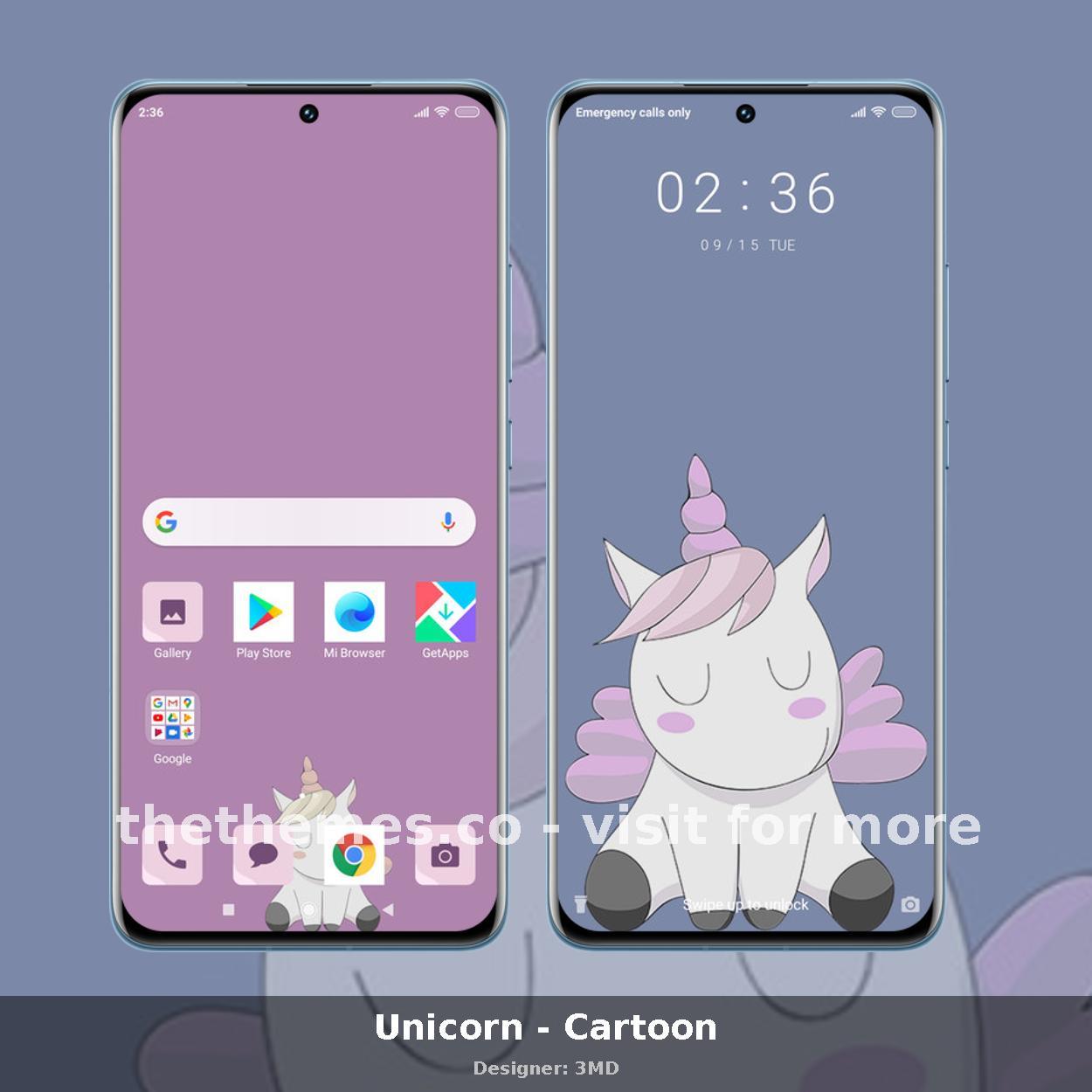 Unicorn - Cartoon