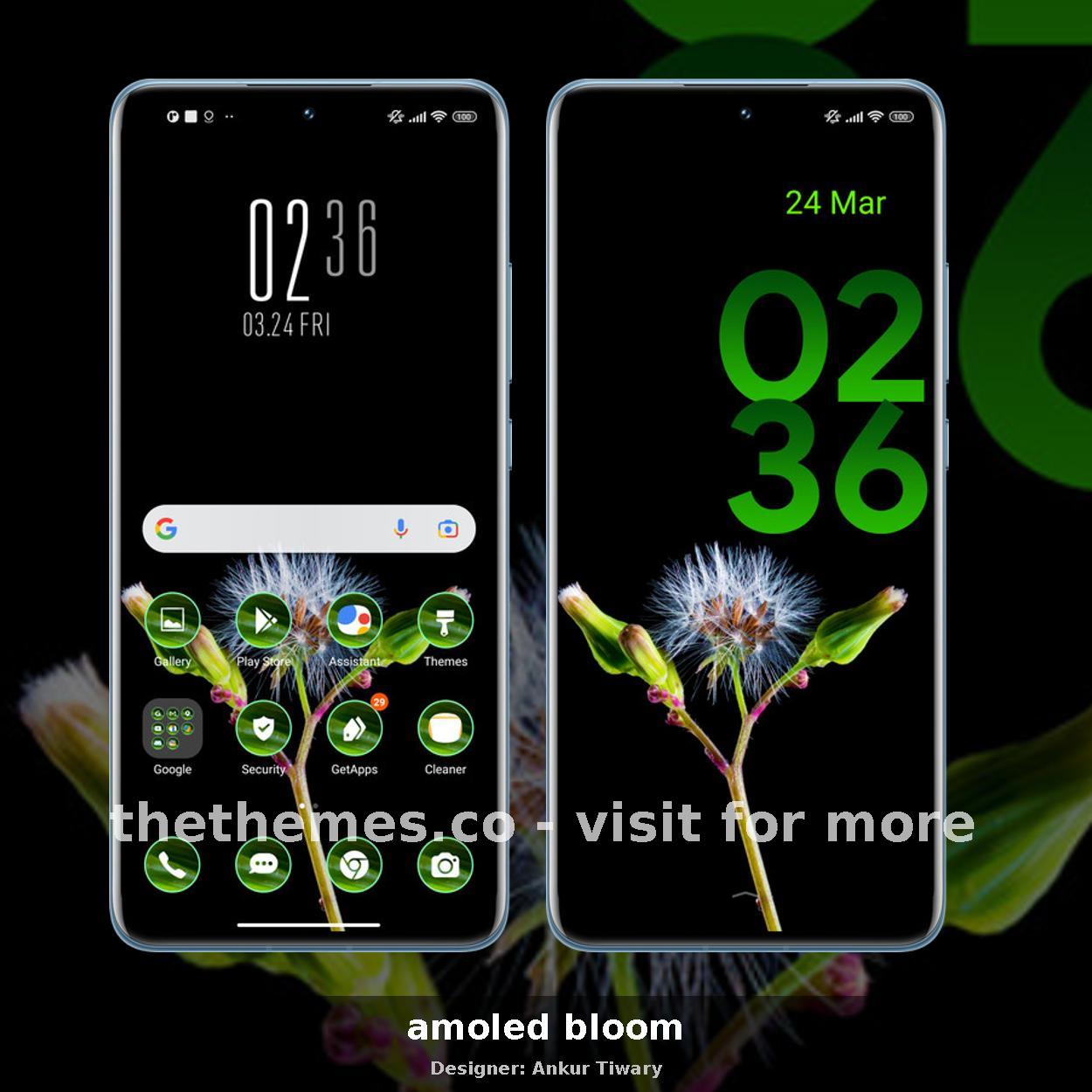 amoled bloom