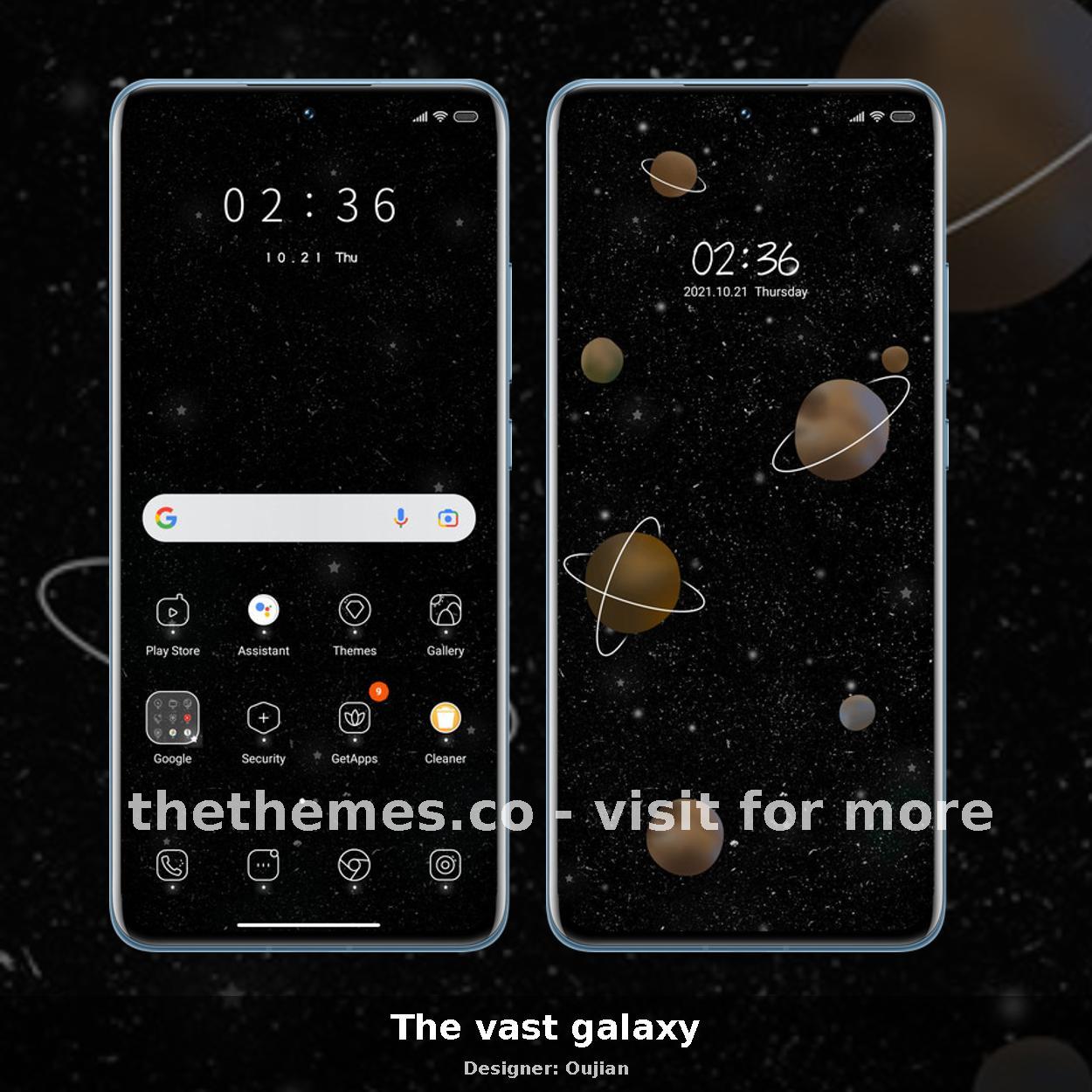 The vast galaxy