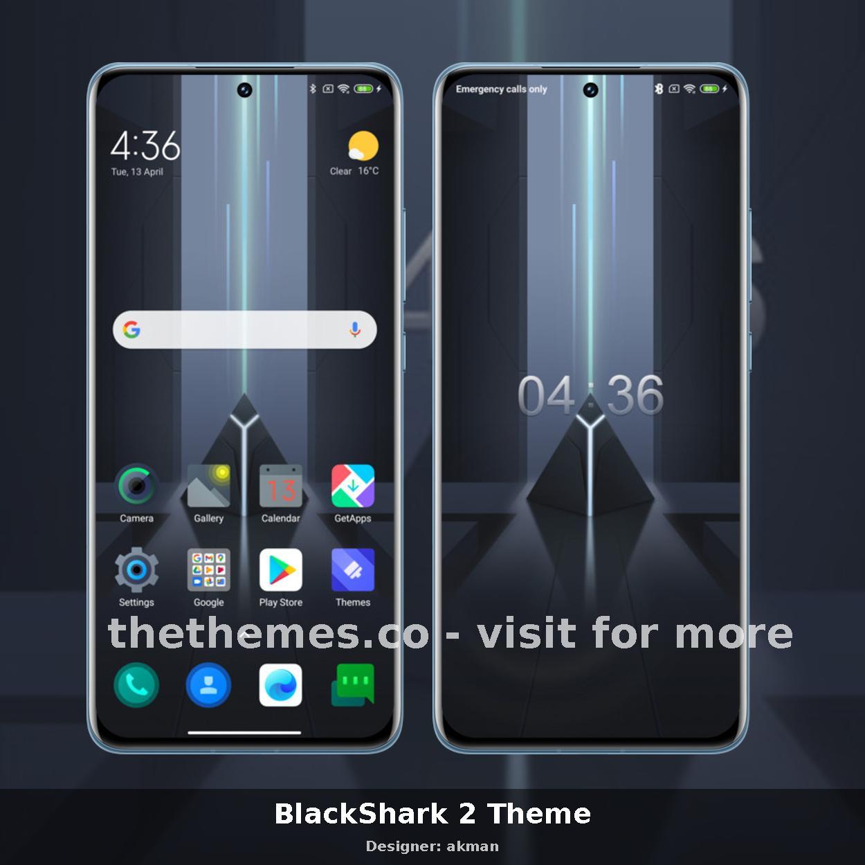 BlackShark 2 Theme