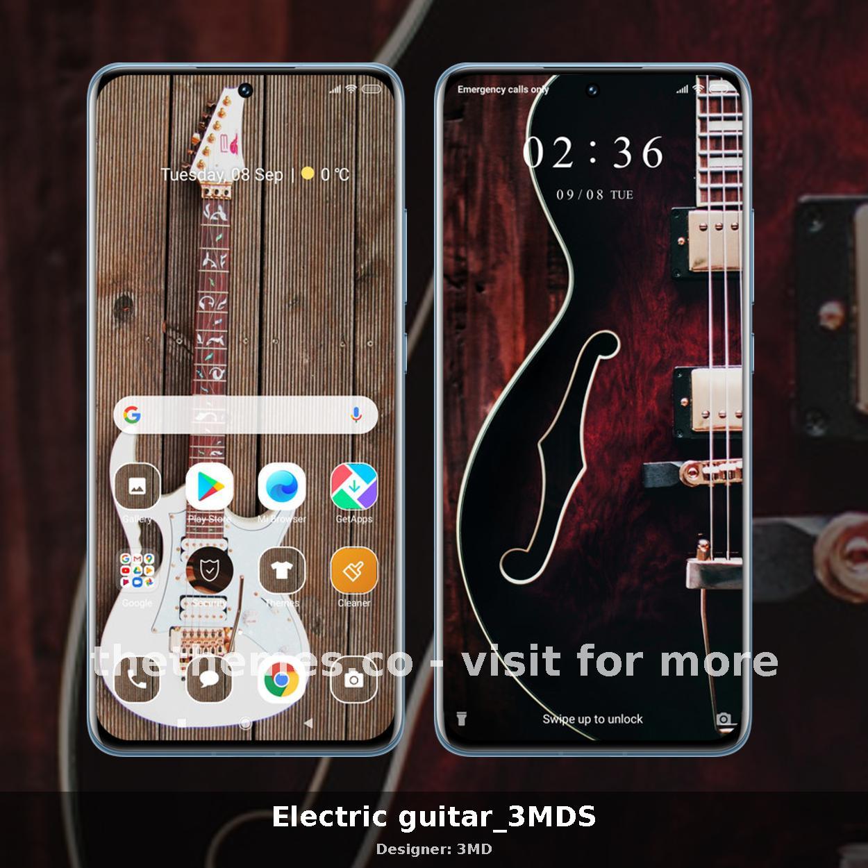 Electric guitar_3MDS