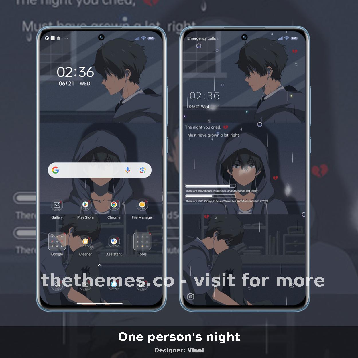 One person's night