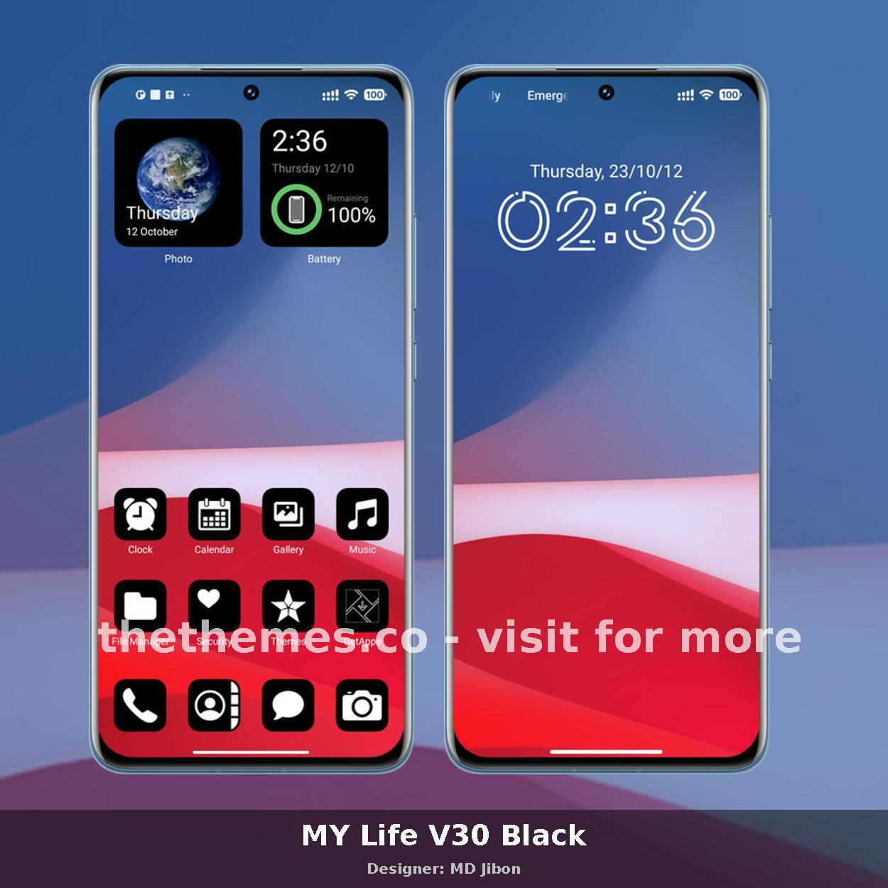MY Life V30 Black