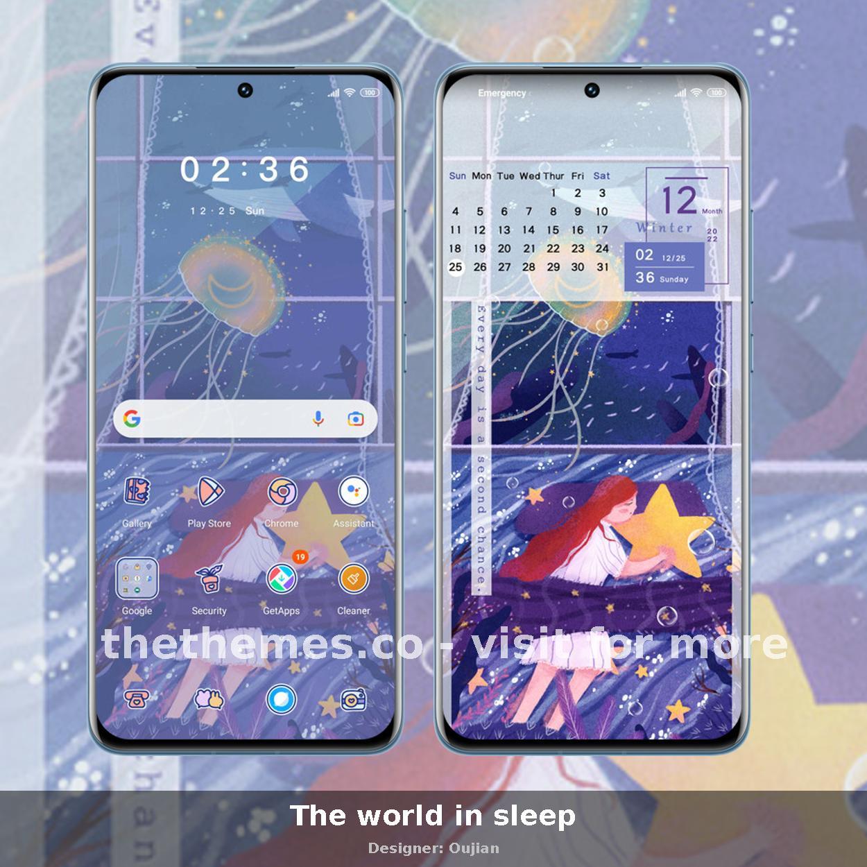 The world in sleep