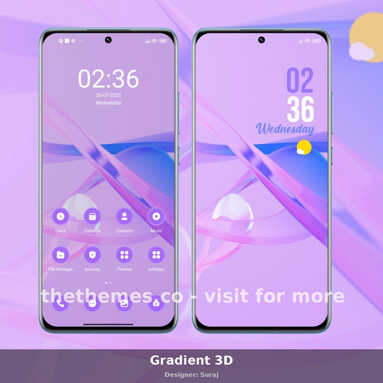 Gradient 3D