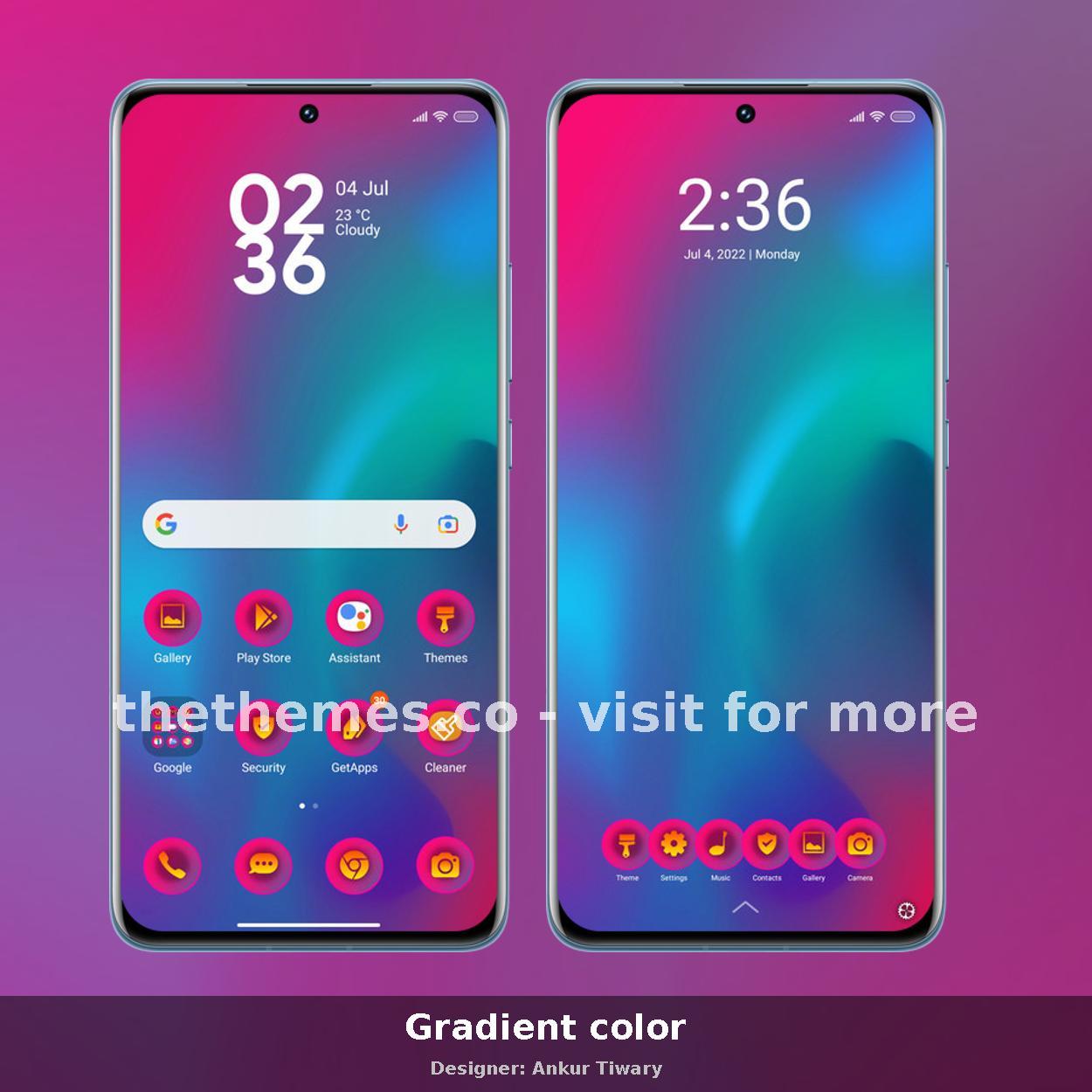 Gradient color
