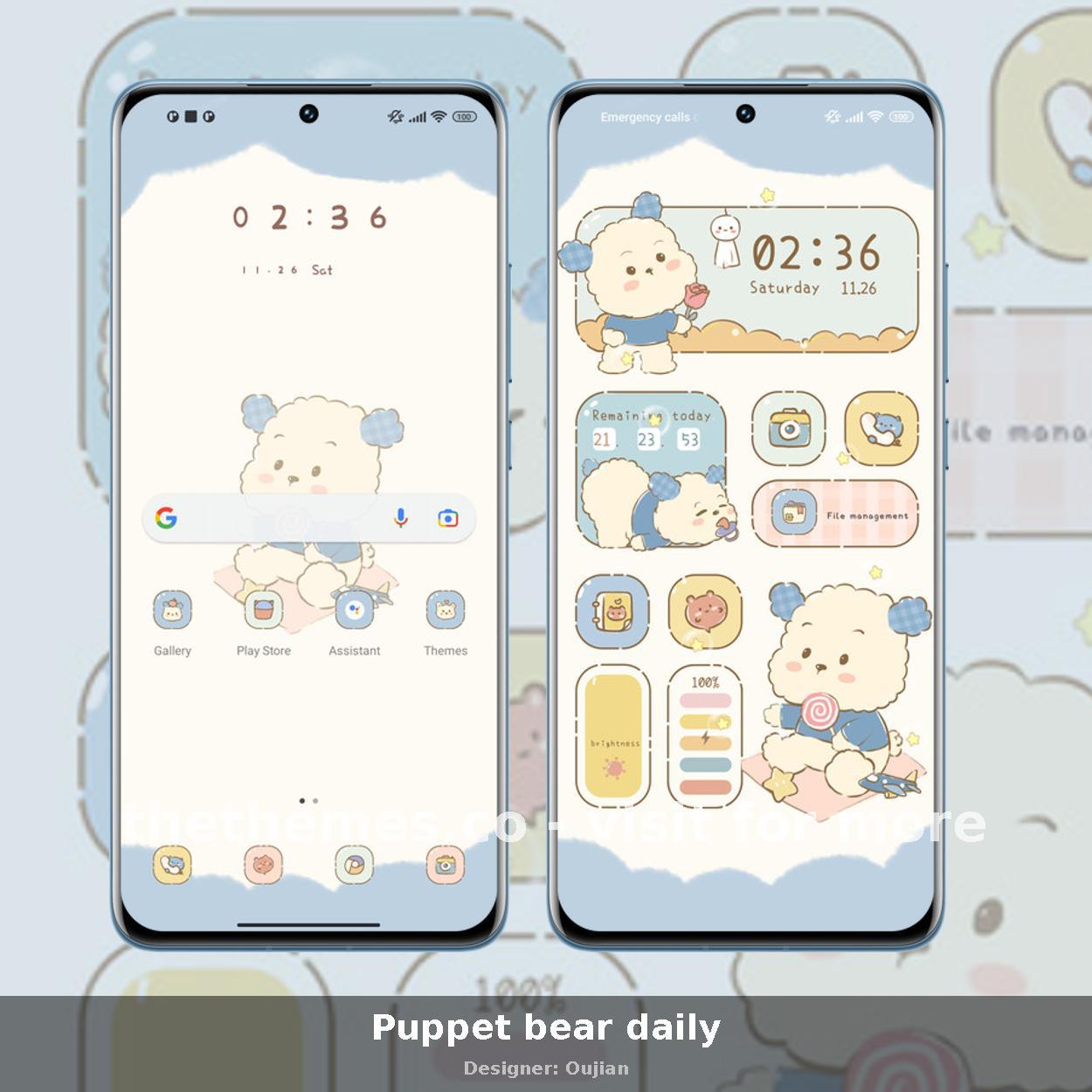 Puppet bear daily