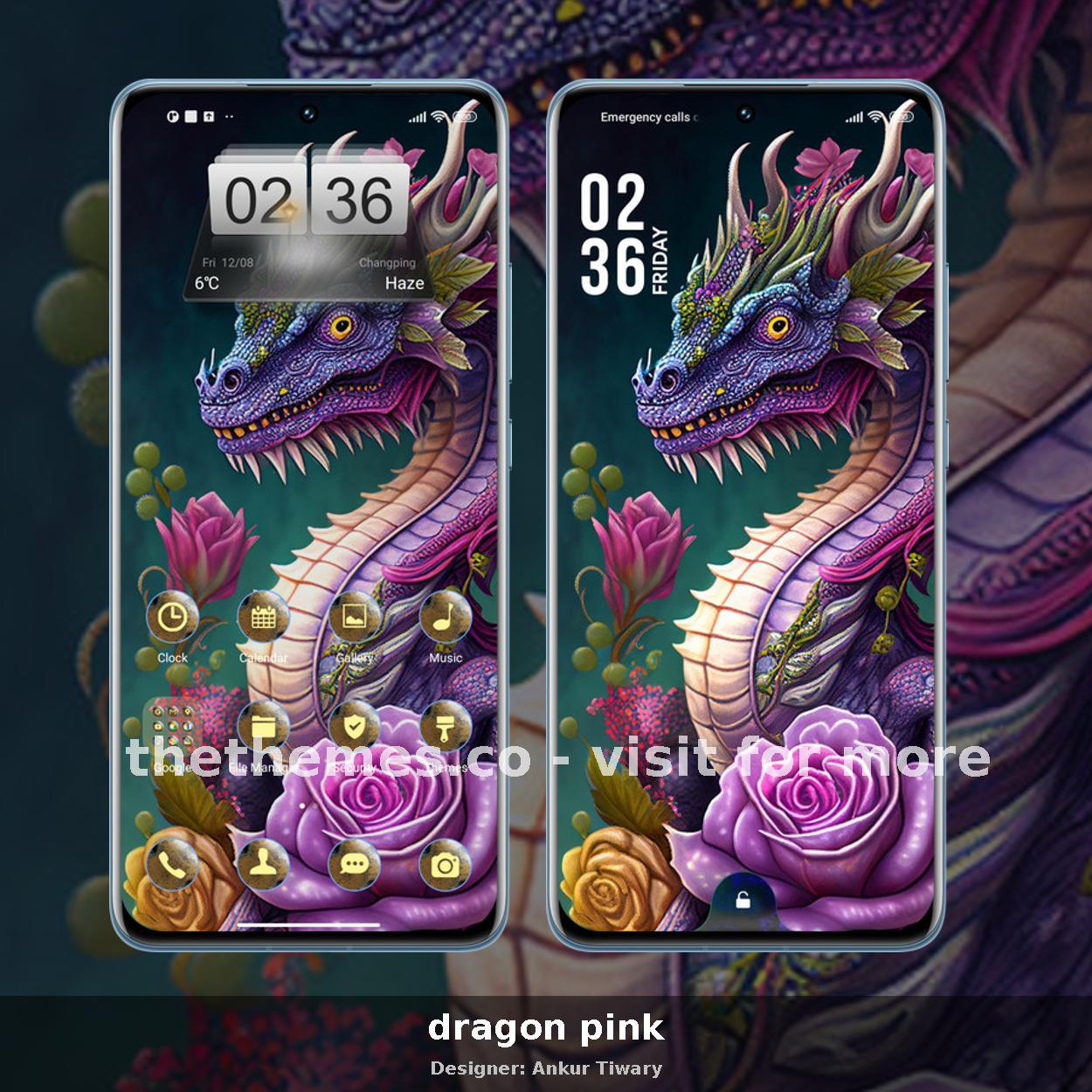 dragon pink