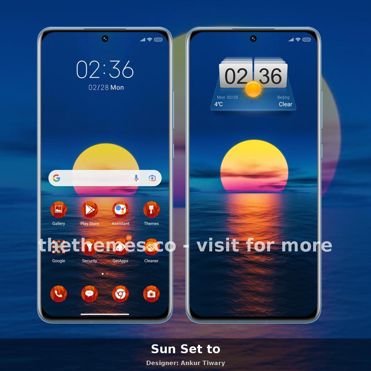 Sun Set to