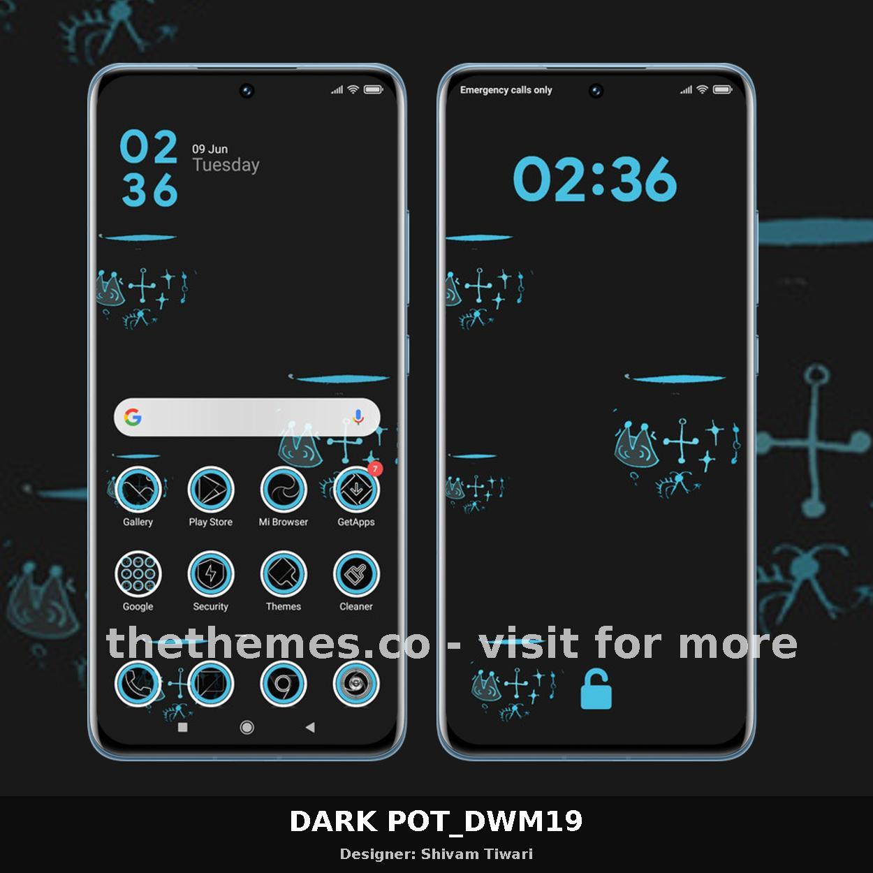 DARK POT_DWM19