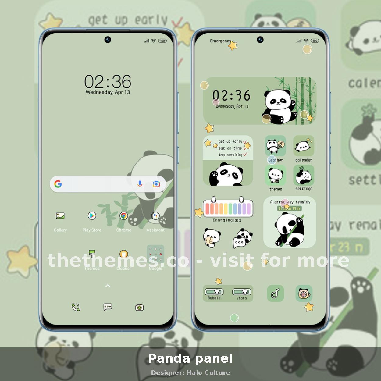 Panda panel