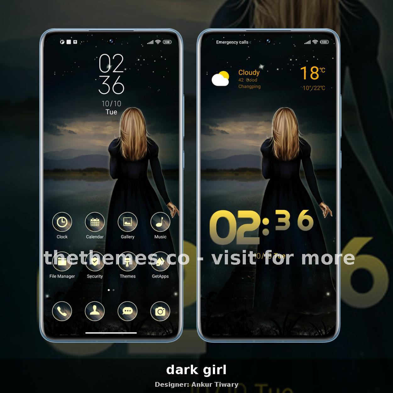 dark girl