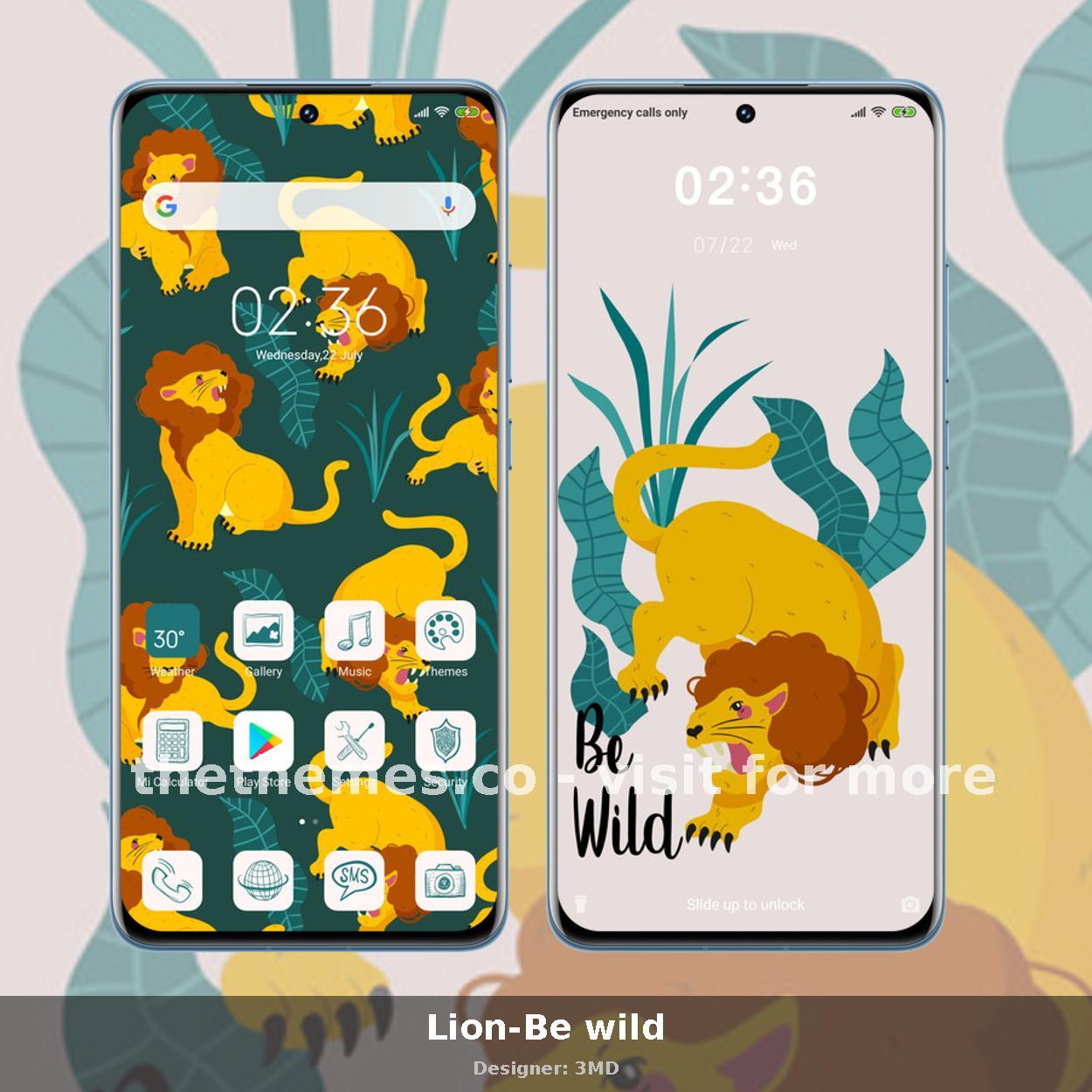 Lion-Be wild