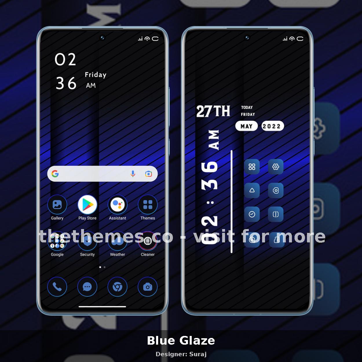 Blue Glaze