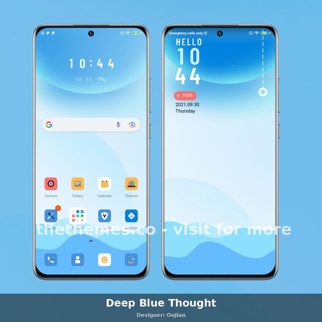 Deep Blue Thought