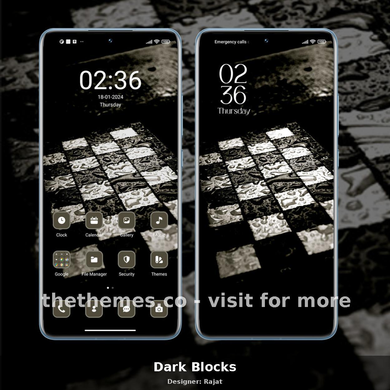 Dark Blocks