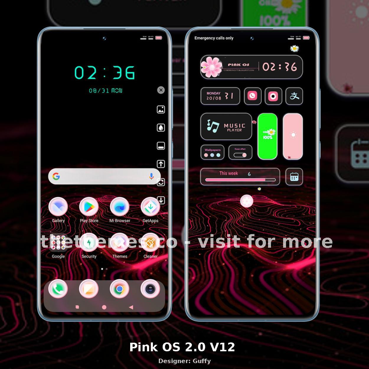 Pink OS 2.0 V12 