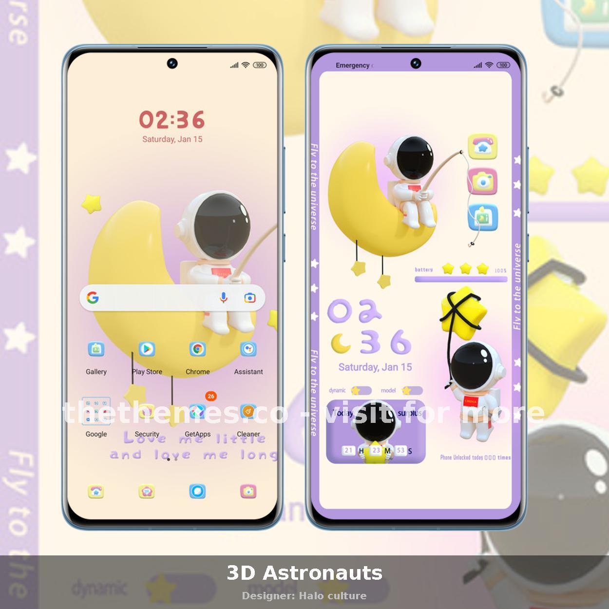 3D Astronauts