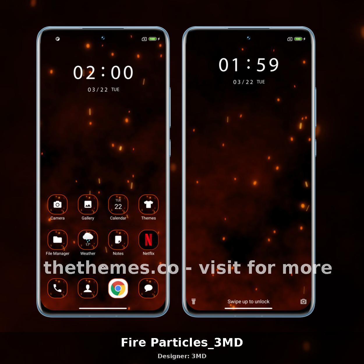 Fire Particles_3MD