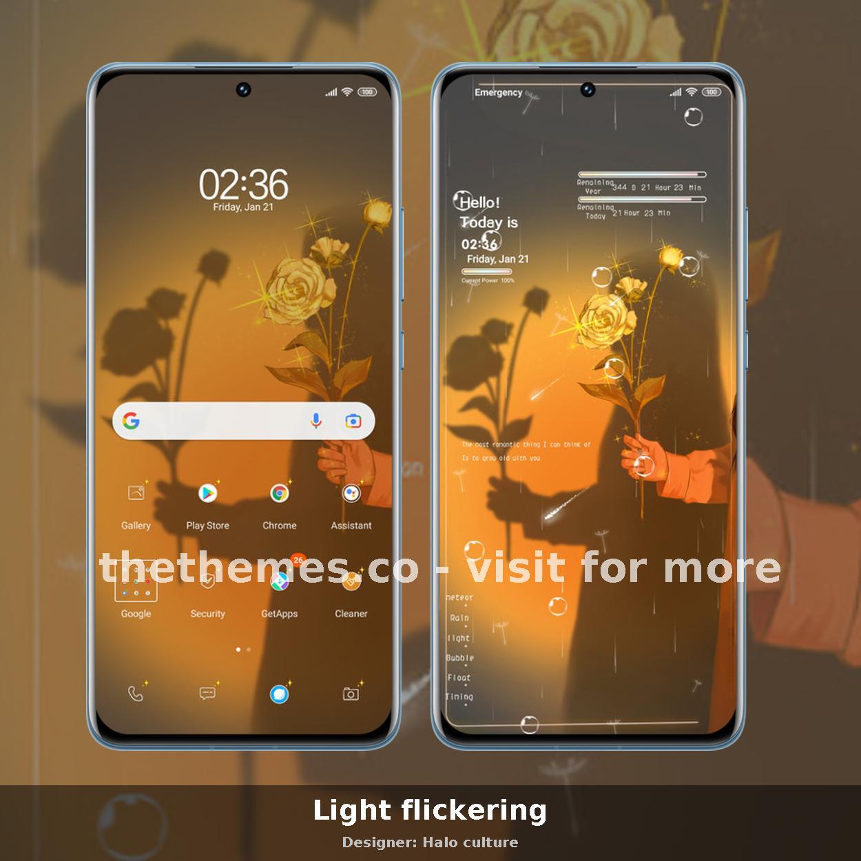 Light flickering