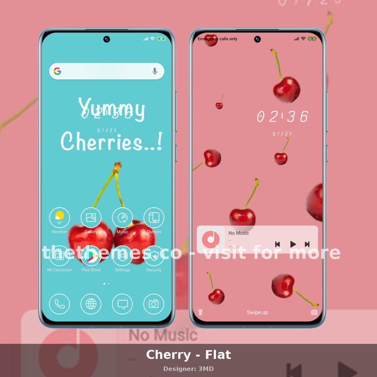 Cherry - Flat