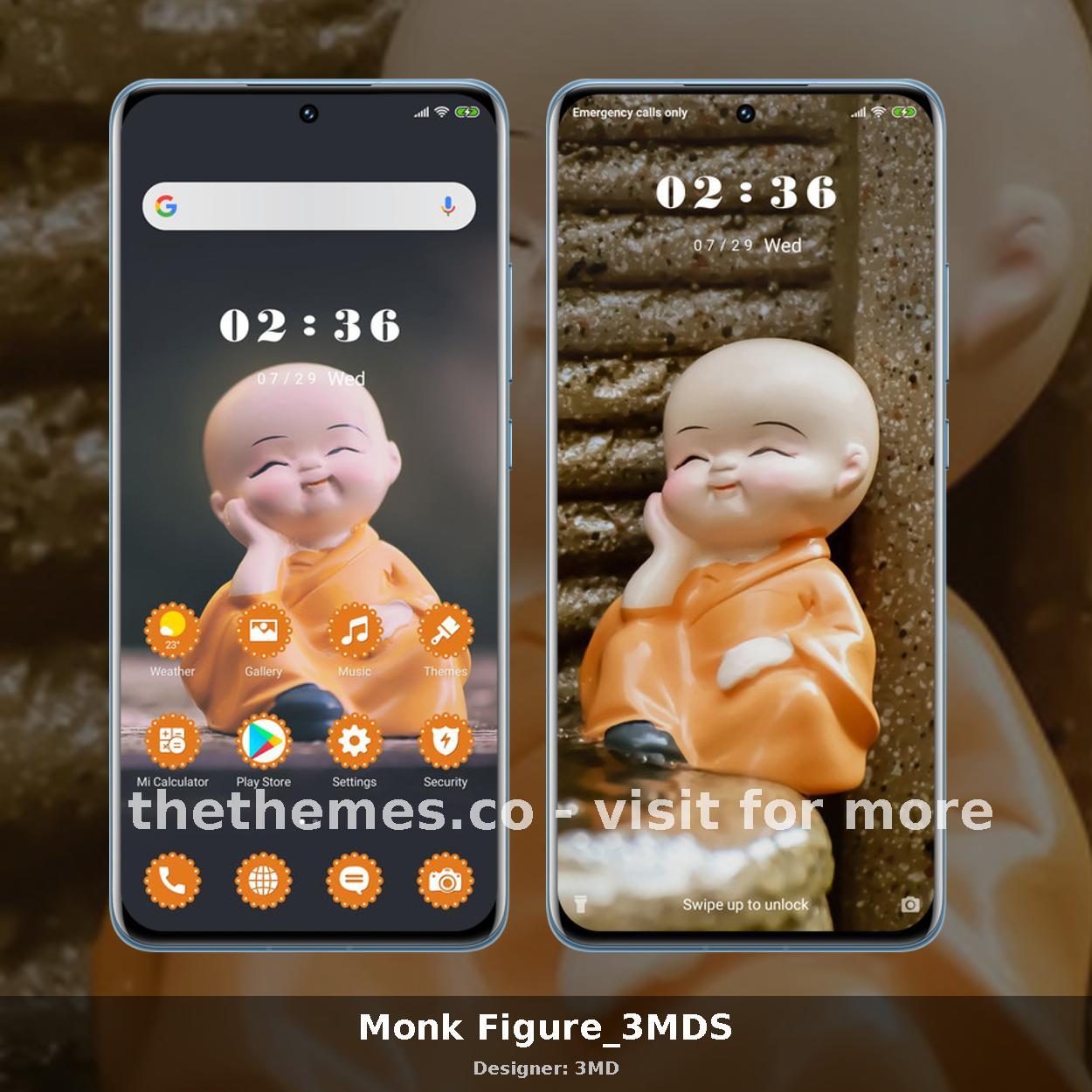 Monk Figure_3MDS