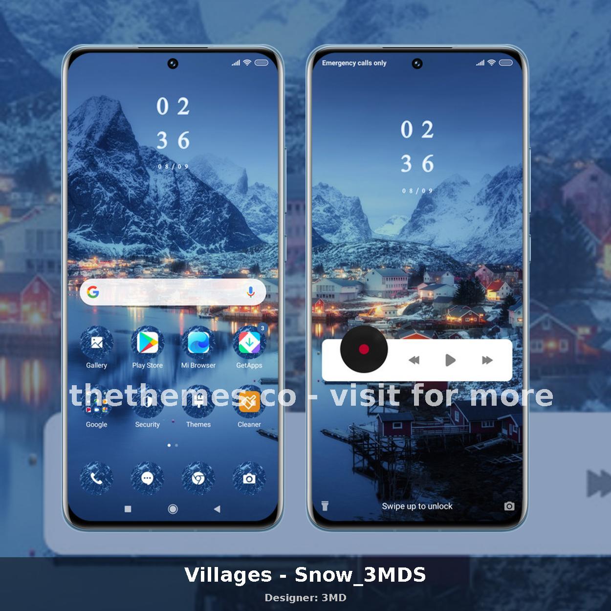 Villages - Snow_3MDS