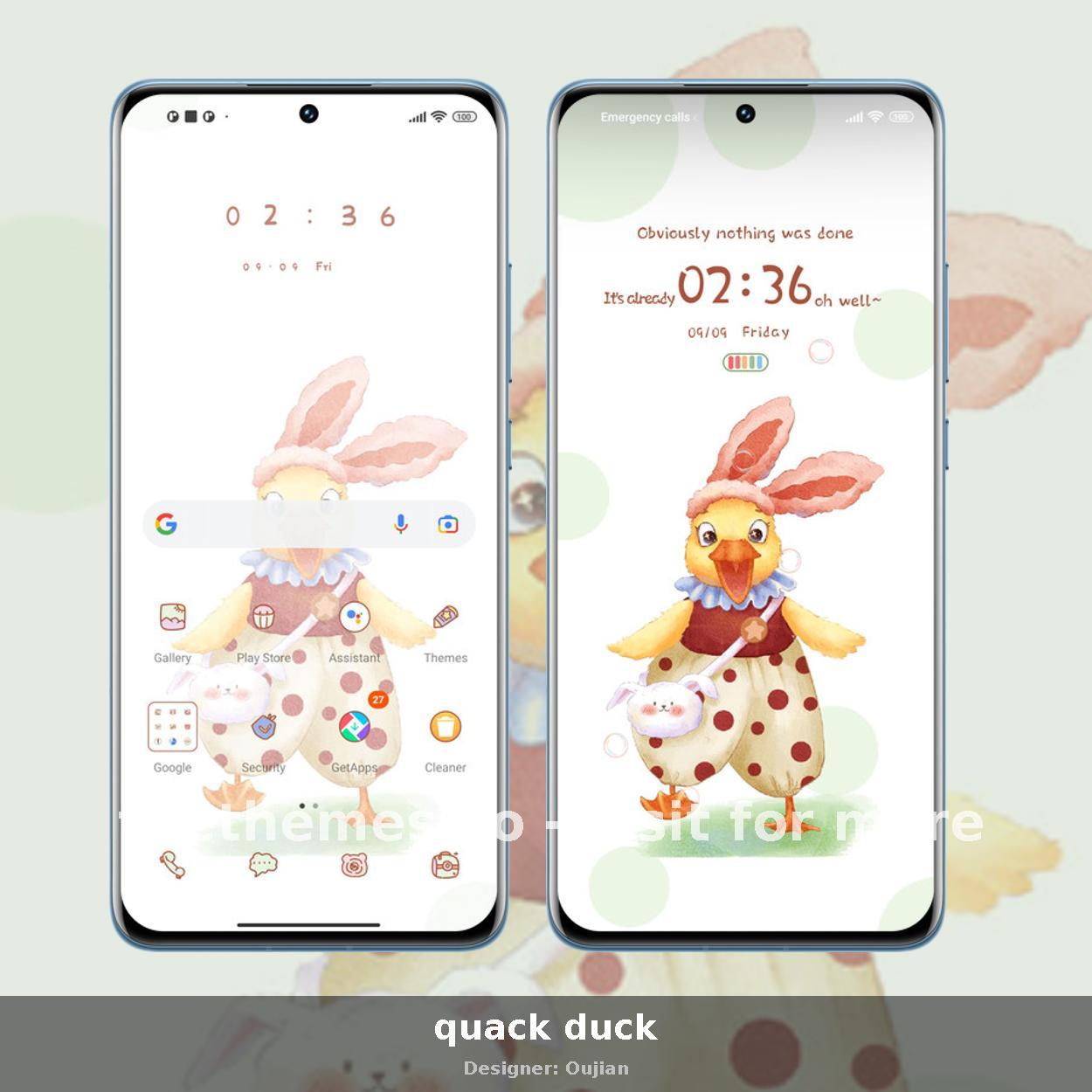quack duck