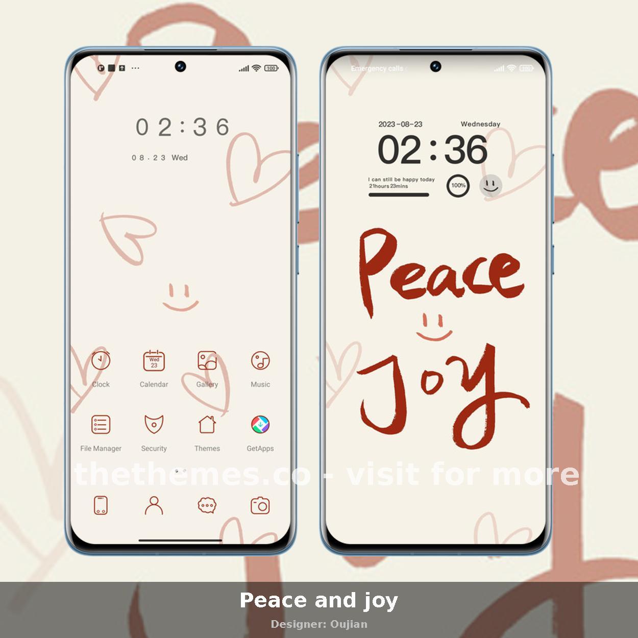 Peace and joy