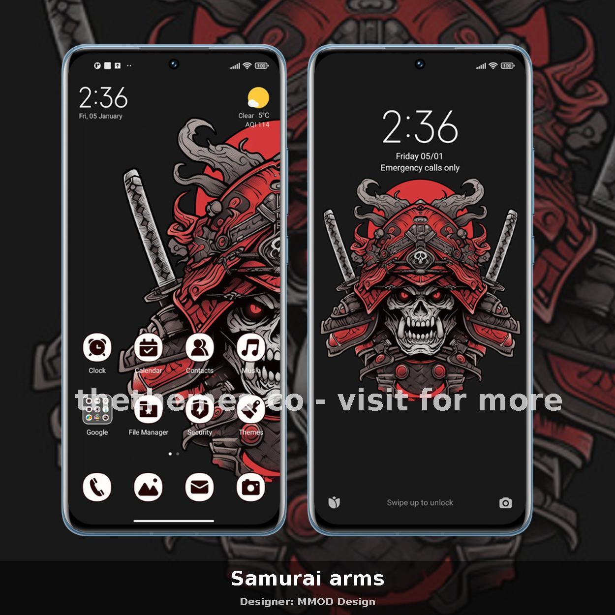 Samurai arms