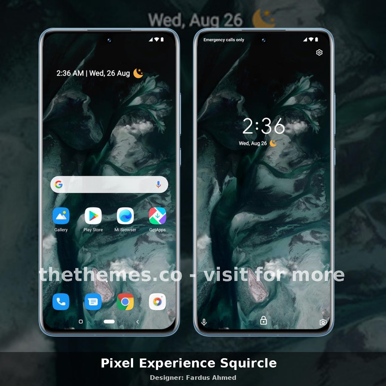 Pixel Experience Squircle  