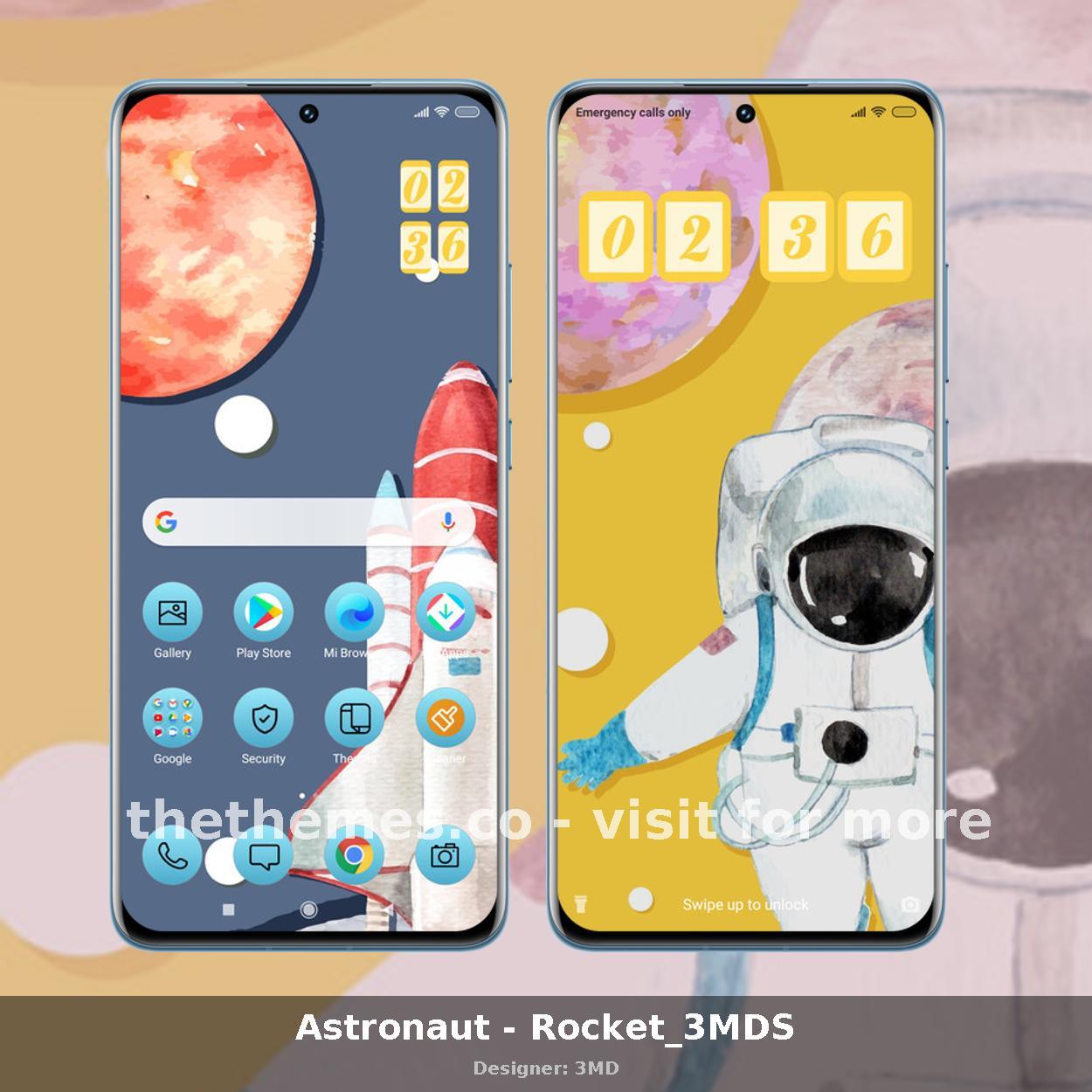 Astronaut - Rocket_3MDS