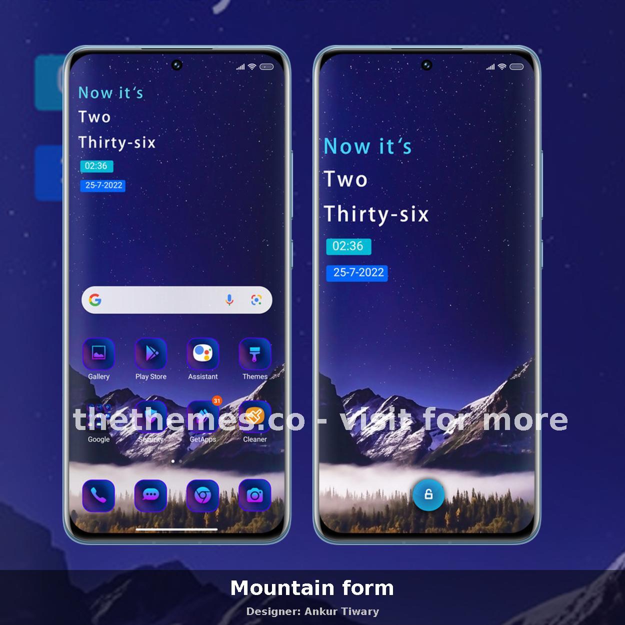 Mountain form