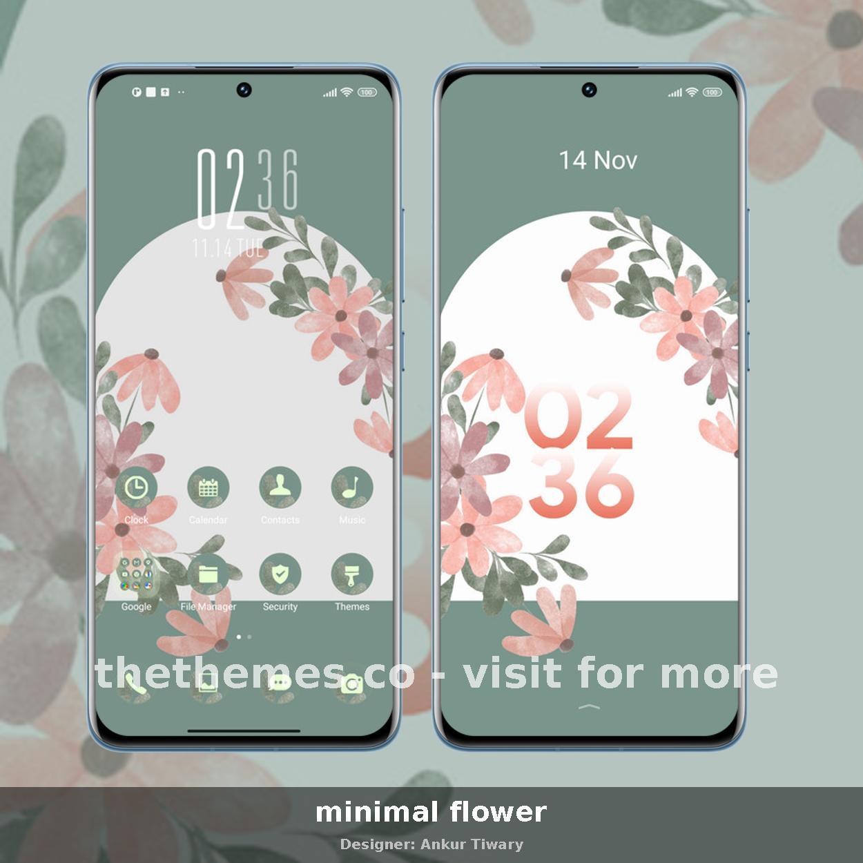 minimal flower