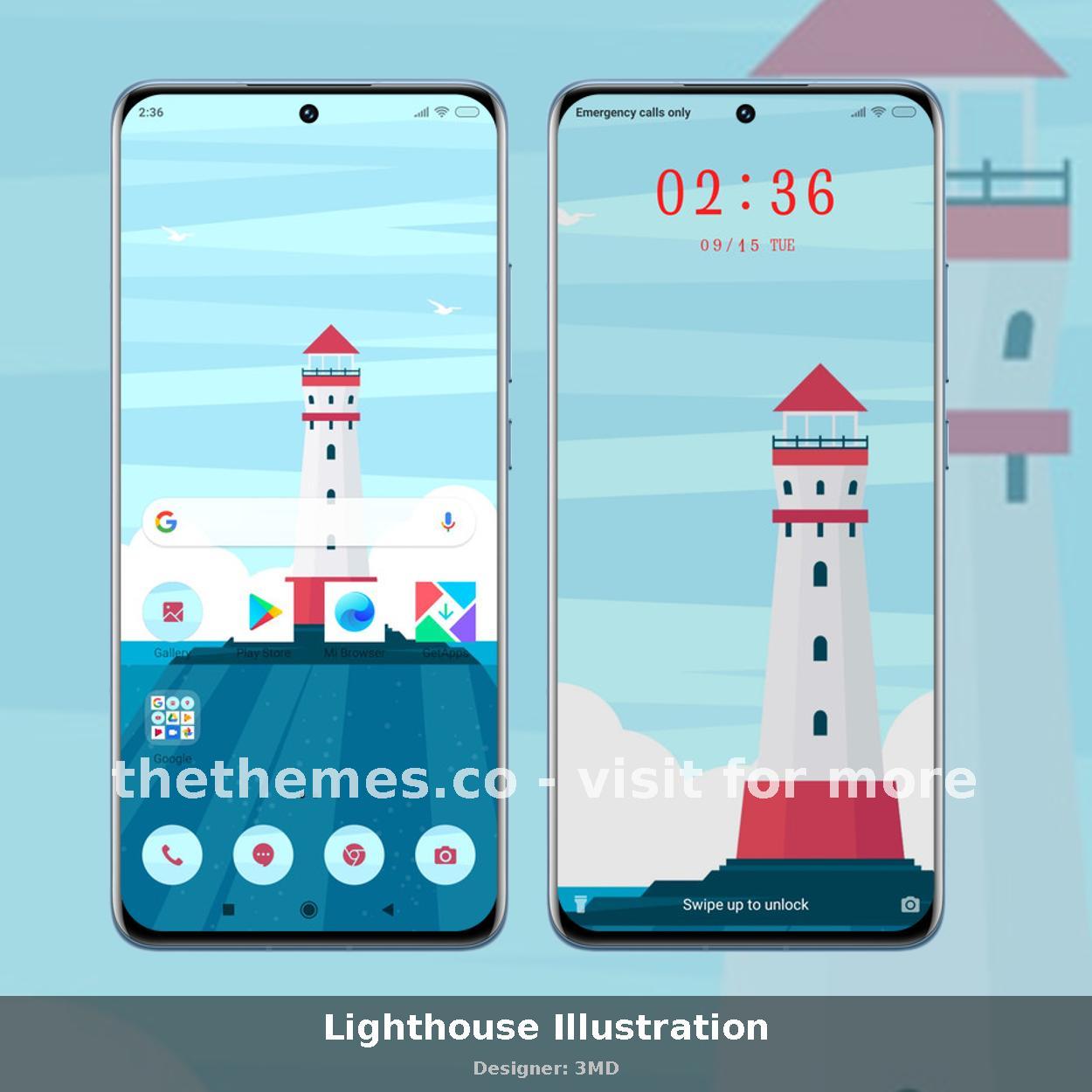 Lighthouse Illustration
